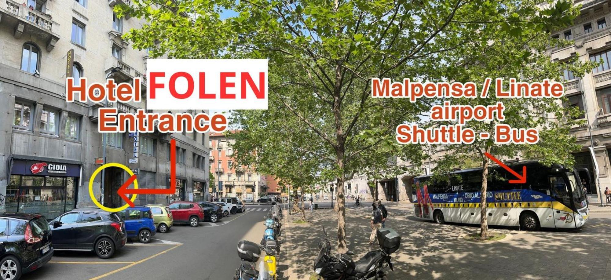 Hotel Folen Milan Bagian luar foto